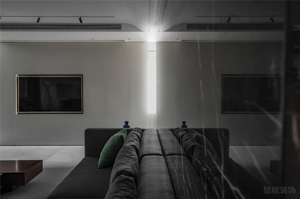 極簡風(fēng)格商務(wù)辦公室貴賓接待室空間設(shè)計裝修圖