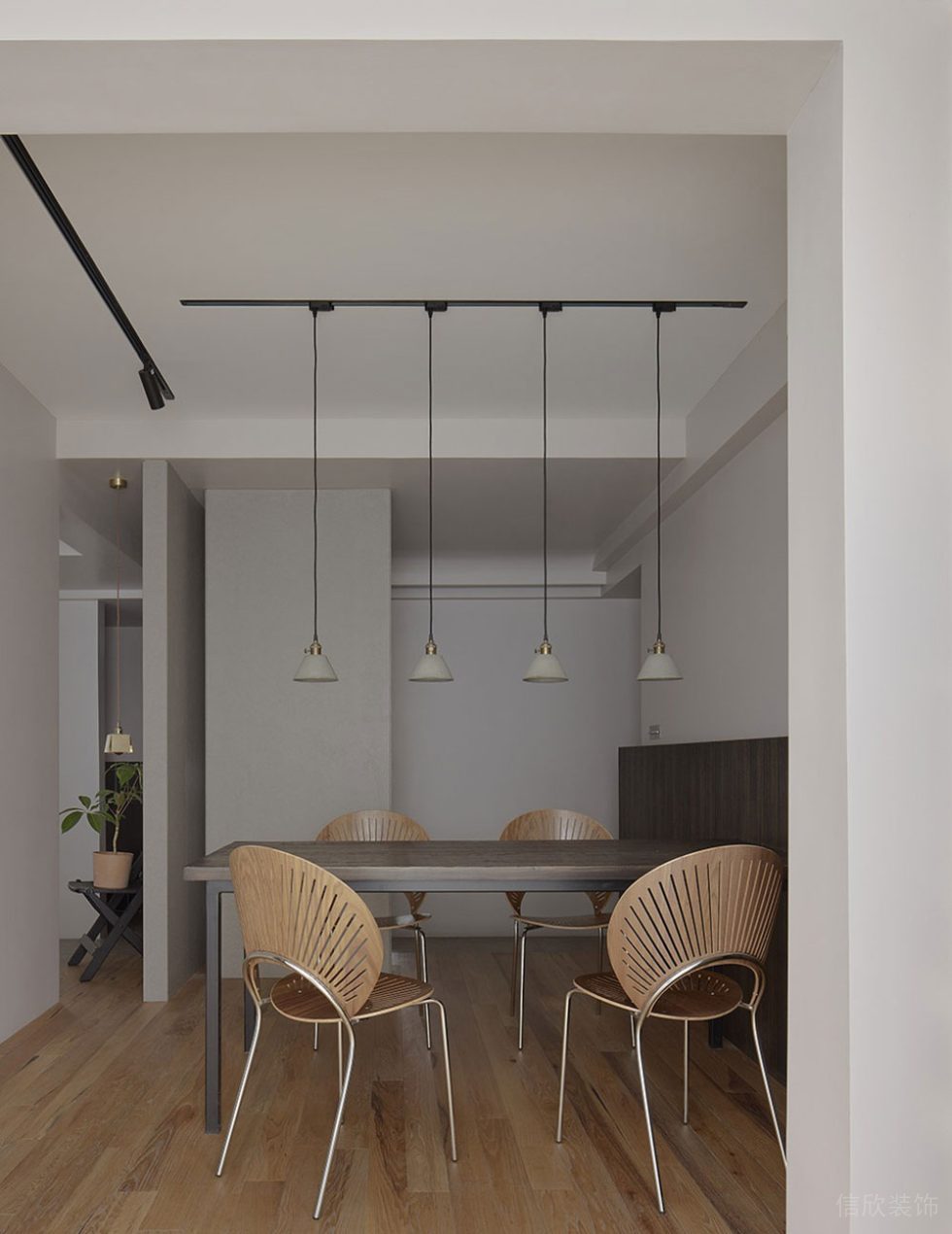 簡約風格辦公場所案例接待洽談區(qū)設計裝修圖