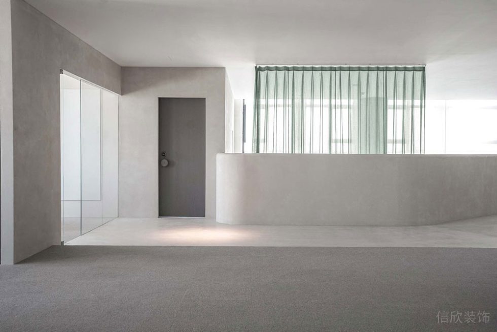 簡(jiǎn)約風(fēng)格商務(wù)辦公空間門廳裝修圖