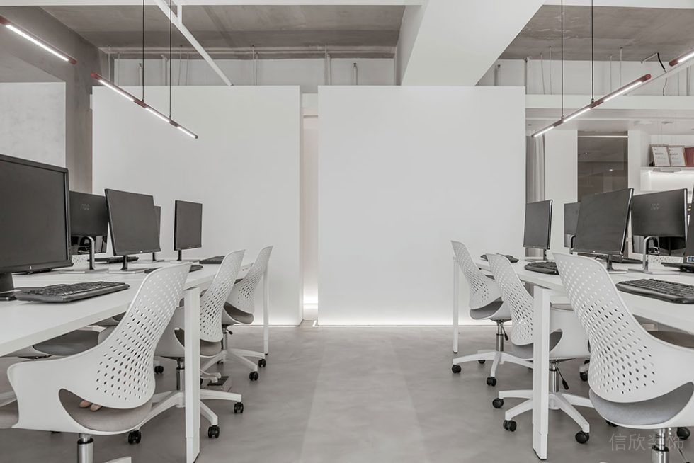 簡約工業(yè)風辦公空間案例辦公廳設(shè)計裝修圖