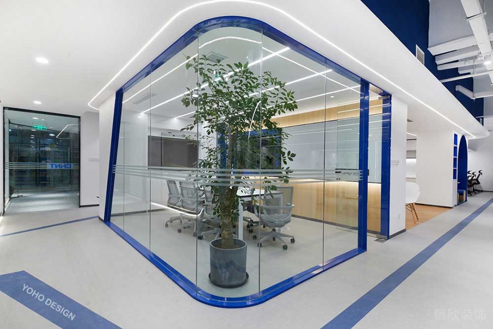 現(xiàn)代風(fēng)格辦公場所案例商務(wù)洽談會客室設(shè)計裝修圖