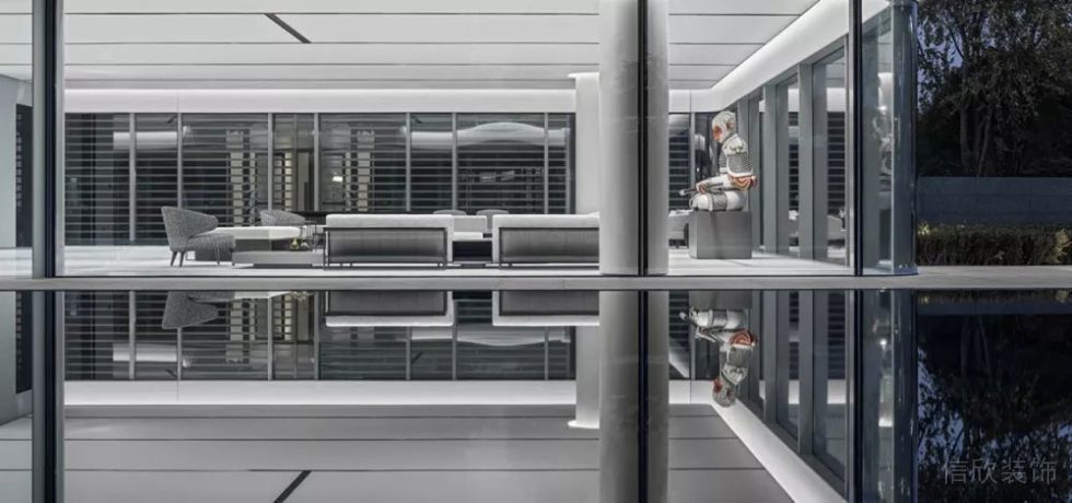 現(xiàn)代風(fēng)格商務(wù)辦公場(chǎng)所貴賓接待廳裝修圖