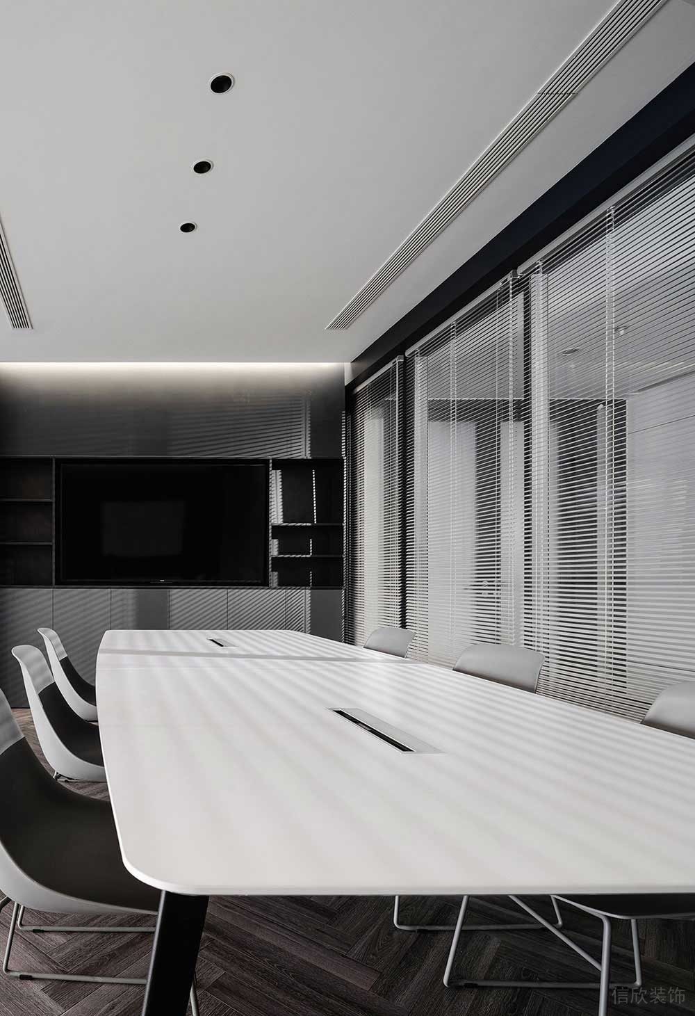 現(xiàn)代風(fēng)格商務(wù)辦公場(chǎng)所會(huì)客洽談室裝修圖