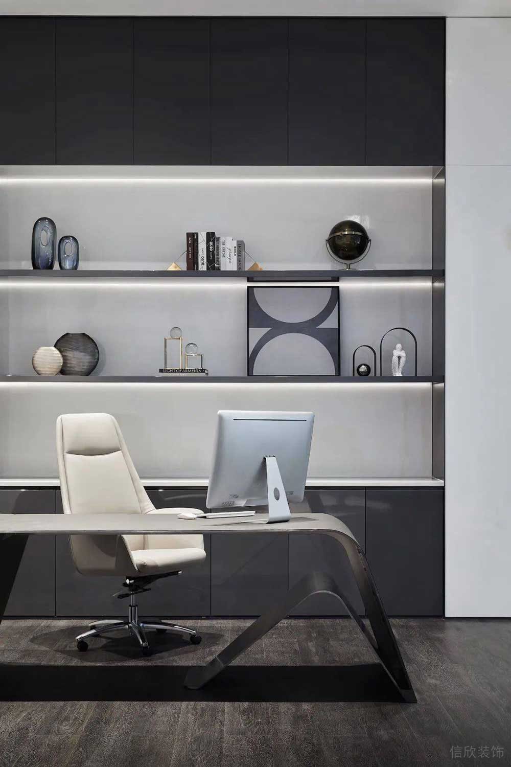 現(xiàn)代簡(jiǎn)約風(fēng)辦公室人事主管辦公室設(shè)計(jì)裝修圖