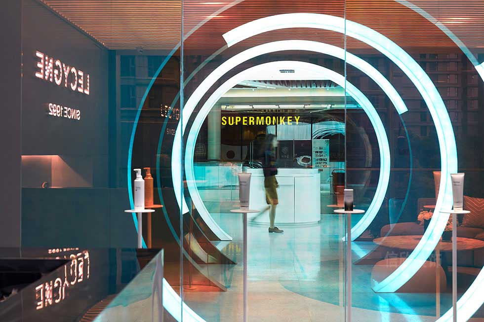 美容護膚中心大廳裝修設(shè)計