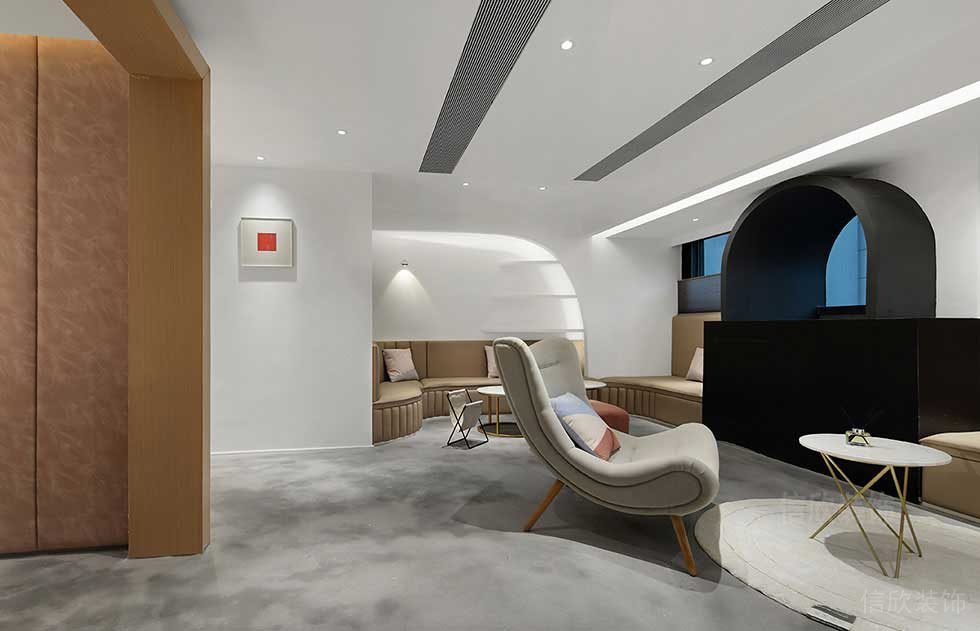 現代風格的皮膚管理中心洽談區裝修設計 現代風格的皮膚管理中心洽談區裝修設計