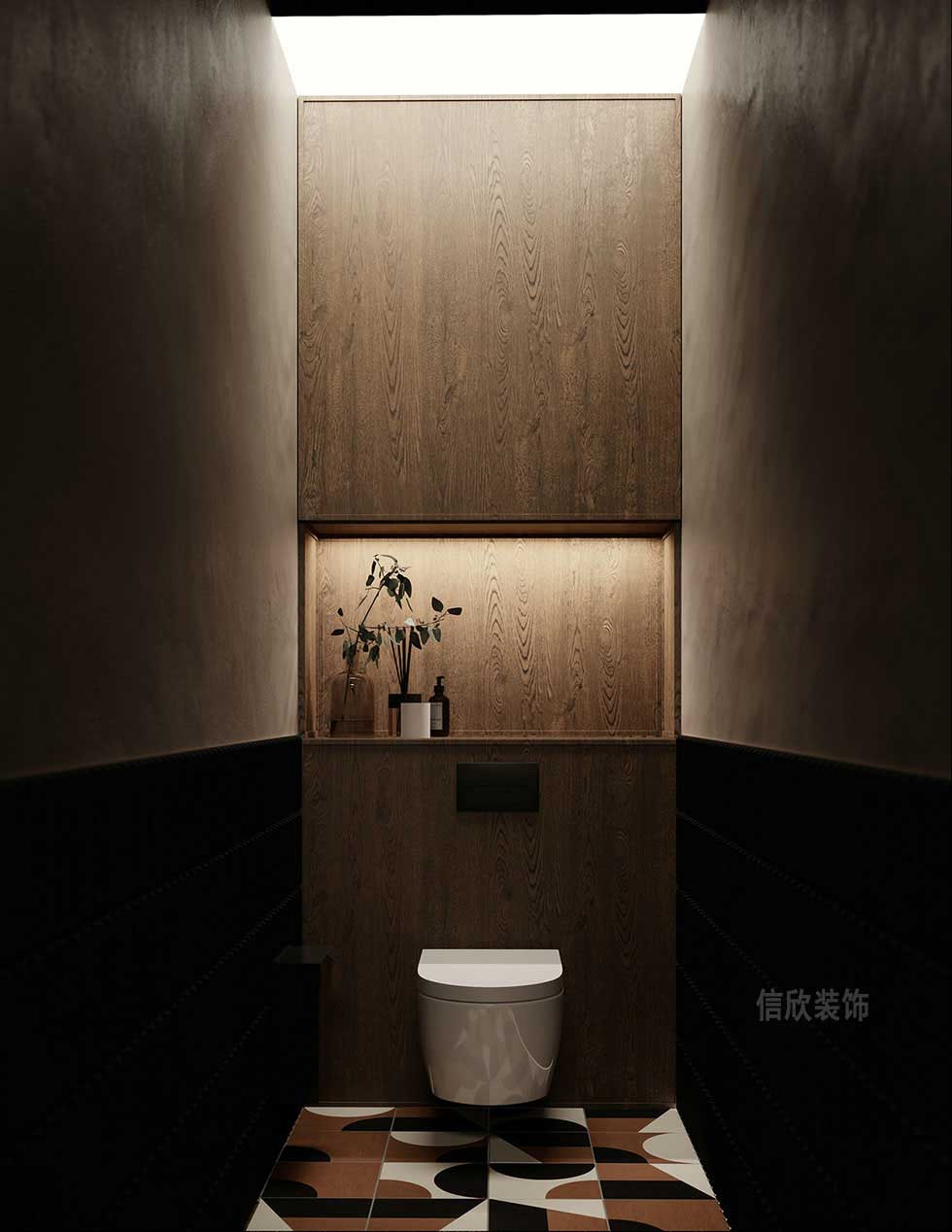 100平方復(fù)古風(fēng)美發(fā)店衛(wèi)生間裝修設(shè)計(jì) 100平方復(fù)古風(fēng)美發(fā)店衛(wèi)生間裝修設(shè)計(jì)