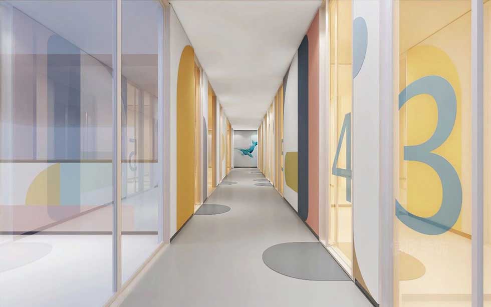 深圳一生口腔醫(yī)院開放區(qū)裝修設計