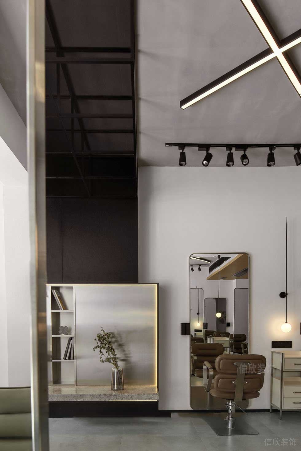 深圳福田美容美發(fā)SPA館大廳裝修設計 深圳福田美容美發(fā)SPA館大廳裝修設計