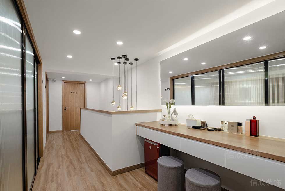 深圳福田美容養生店過道裝修設計 深圳福田美容養生店過道裝修設計