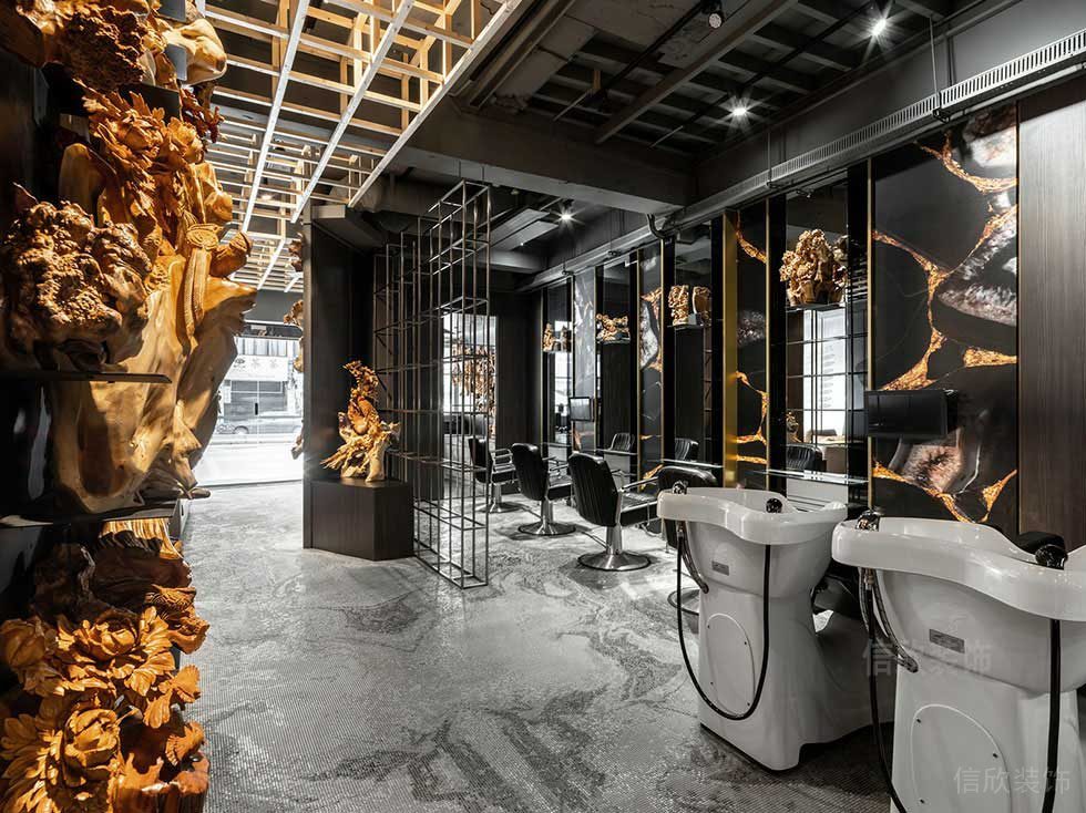 深圳寶安高端美容美發店頂面裝修 深圳寶安高端美容美發店頂面裝修