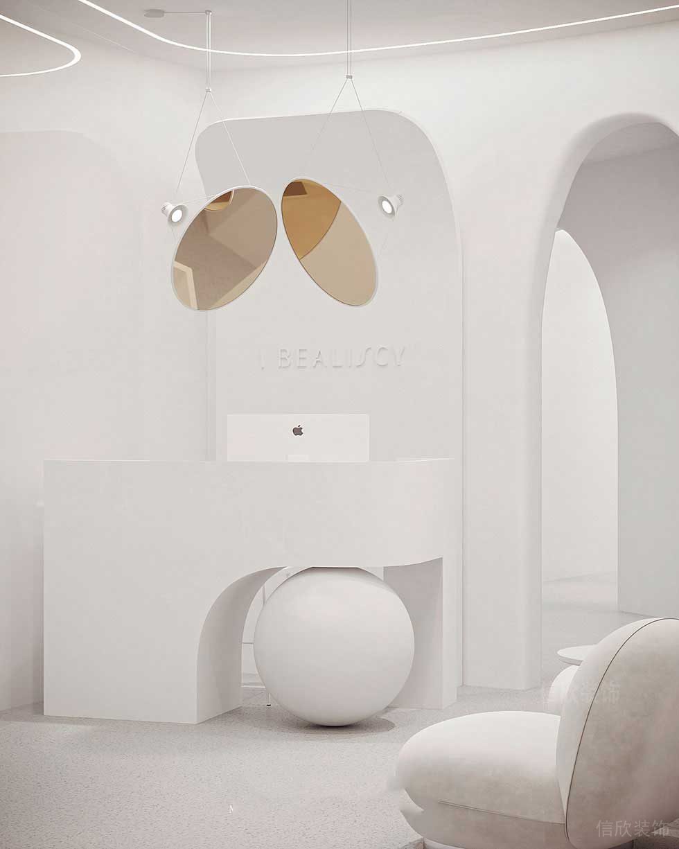 木浦造型皮膚管理前臺裝修設計 木浦造型皮膚管理前臺裝修設計