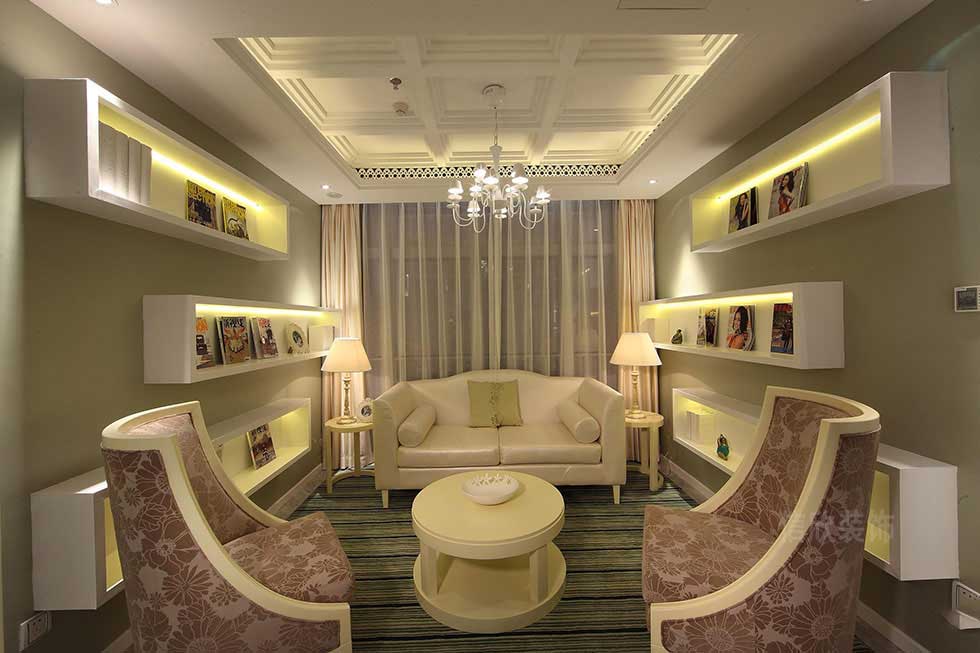 深圳自然田園風美容院洽談區 深圳自然田園風美容院洽談區