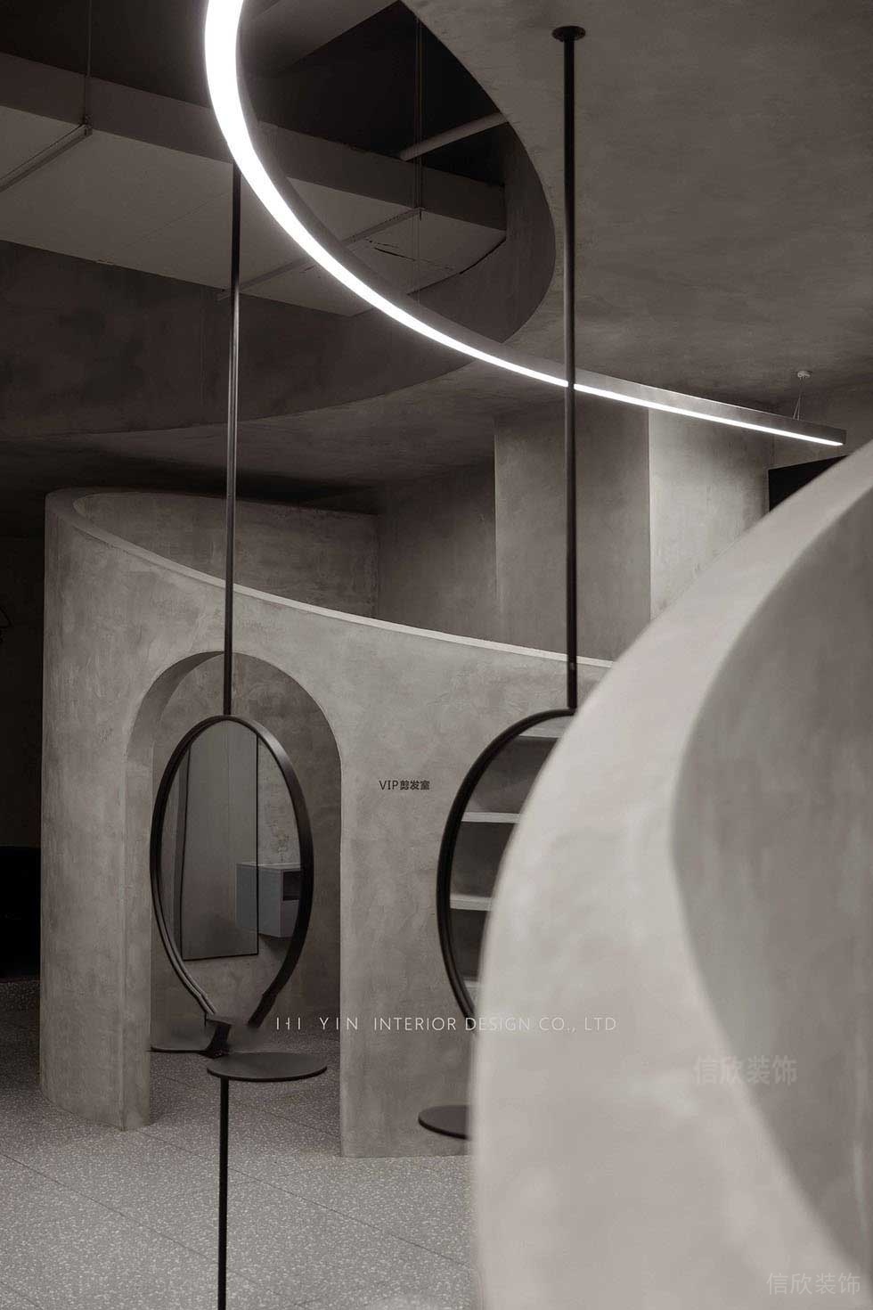 iCare美發沙龍大廳裝修設計 iCare美發沙龍大廳裝修設計