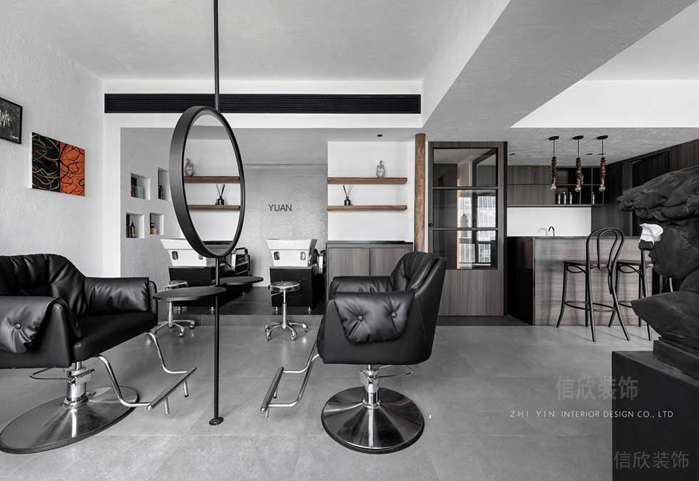 深圳龍崗小美發(fā)店美發(fā)區(qū)裝修設(shè)計 深圳龍崗小美發(fā)店美發(fā)區(qū)裝修設(shè)計
