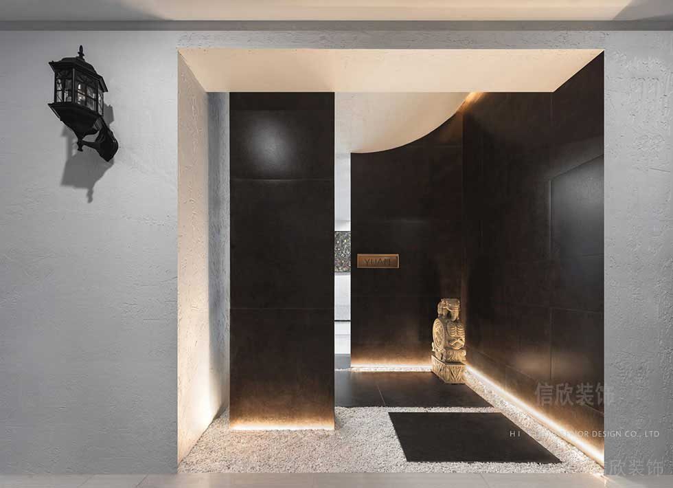 深圳龍崗小美發(fā)店入戶裝修設(shè)計 深圳龍崗小美發(fā)店入戶裝修設(shè)計