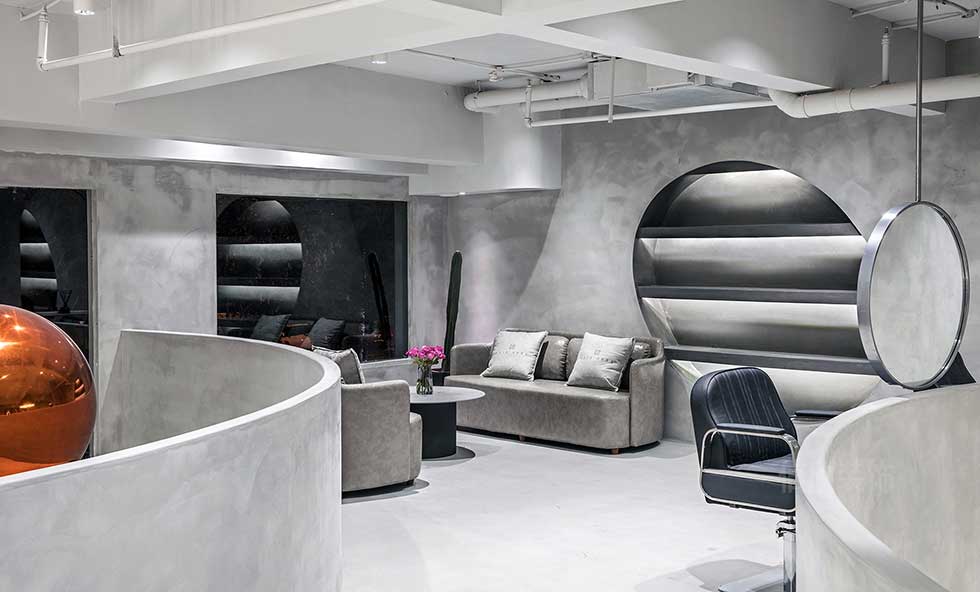 深圳南山高端美容美發店洽談區裝修 深圳南山高端美容美發店洽談區裝修