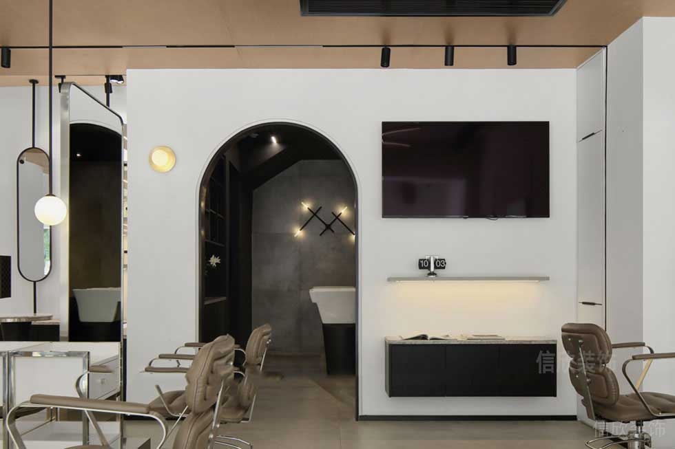 深圳福田美容美發(fā)SPA館大廳裝修設計 深圳福田美容美發(fā)SPA館大廳裝修設計