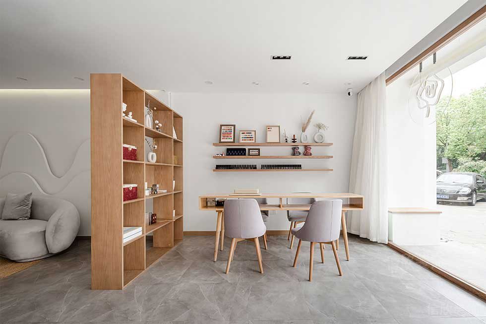 深圳福田美容養生店美甲區裝修設計 深圳福田美容養生店美甲區裝修設計