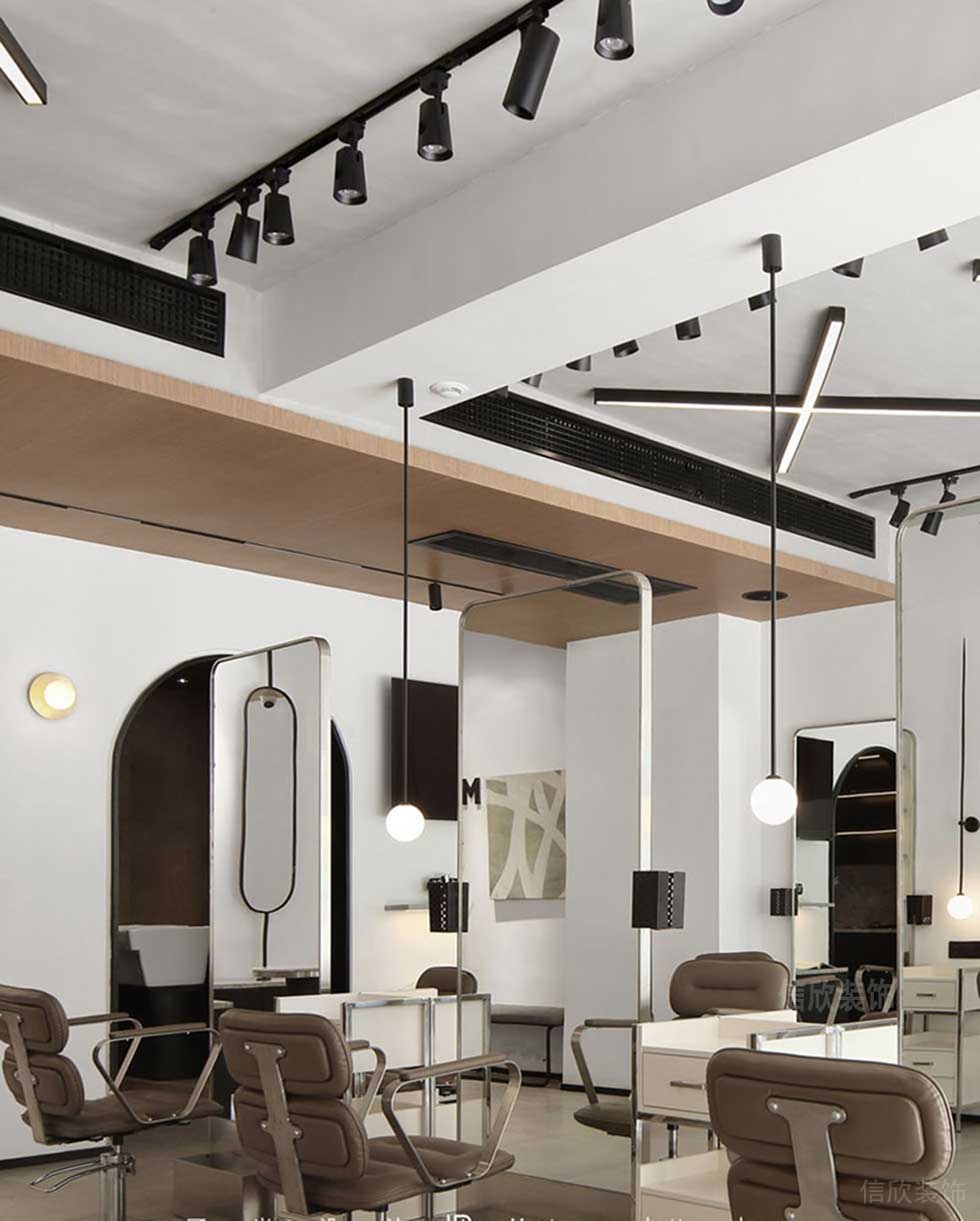 深圳福田美容美發(fā)SPA館一樓大廳裝修設計 深圳福田美容美發(fā)SPA館一樓大廳裝修設計