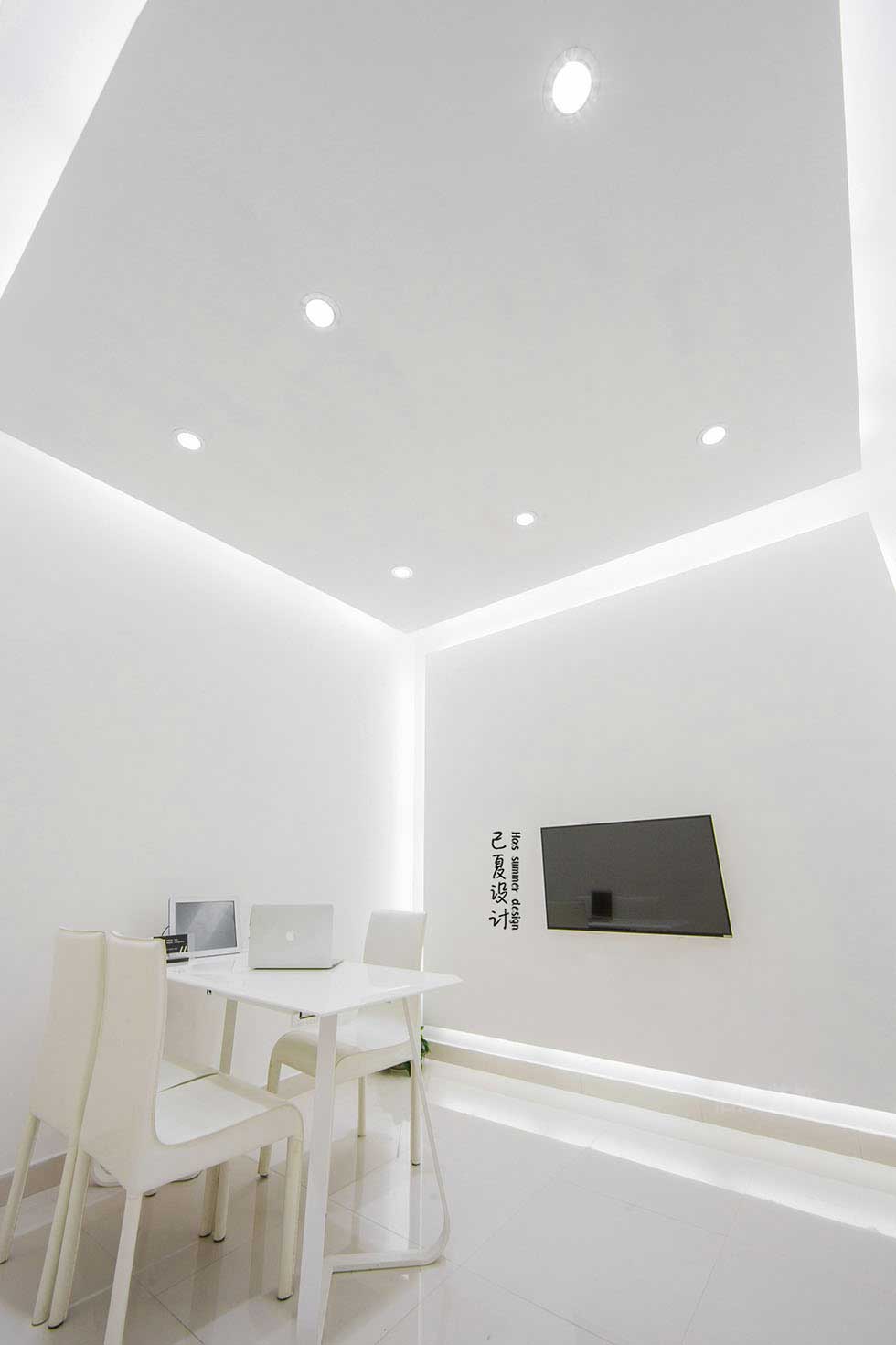 深圳極簡美容院洽談區裝修設計 深圳極簡美容院洽談區裝修設計