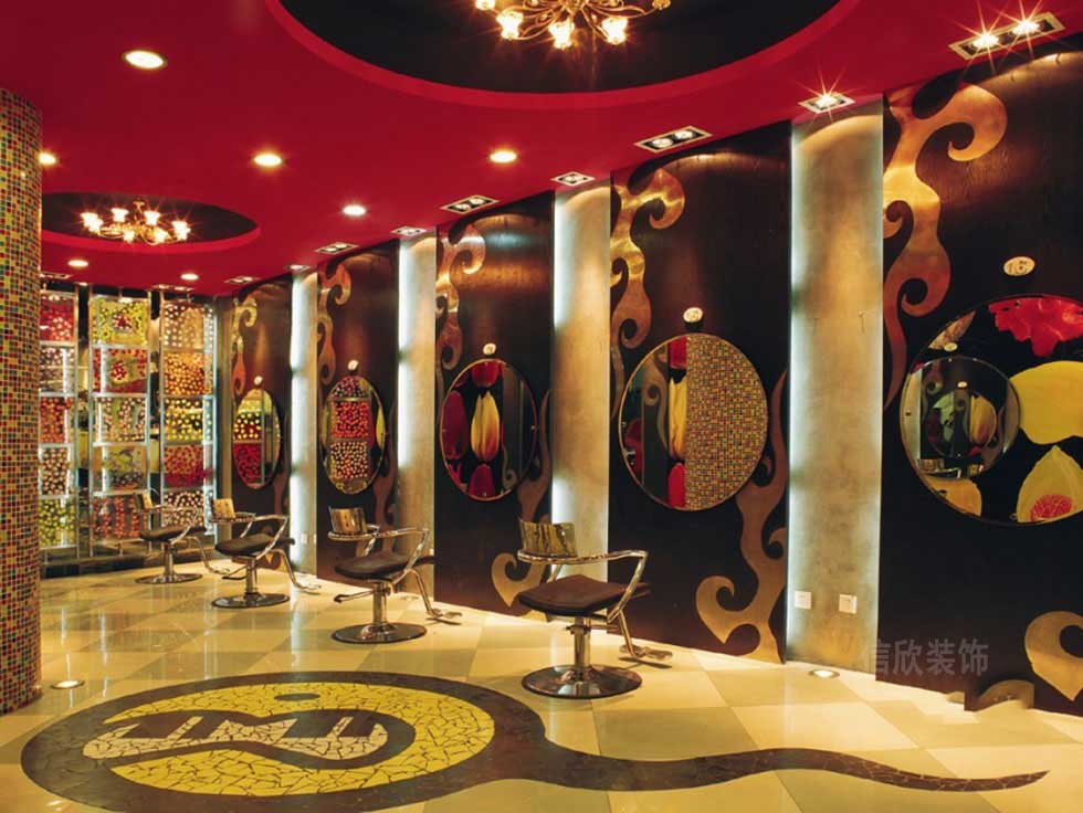 深圳豪華美容美發店剪發區 深圳豪華美容美發店剪發區