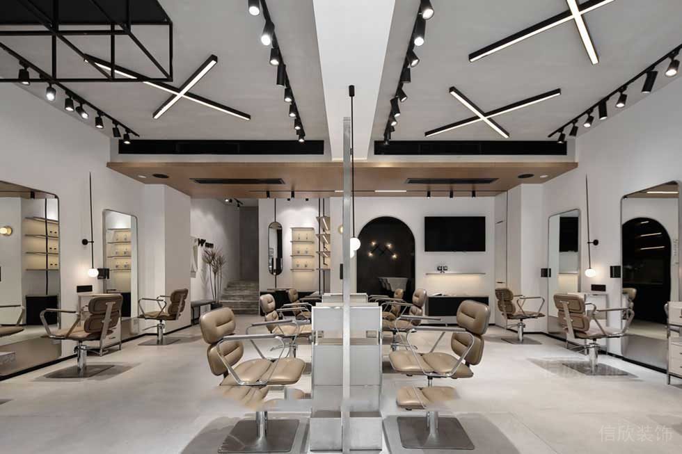 深圳福田美容美發(fā)SPA館一樓大廳裝修設計 深圳福田美容美發(fā)SPA館一樓大廳裝修設計