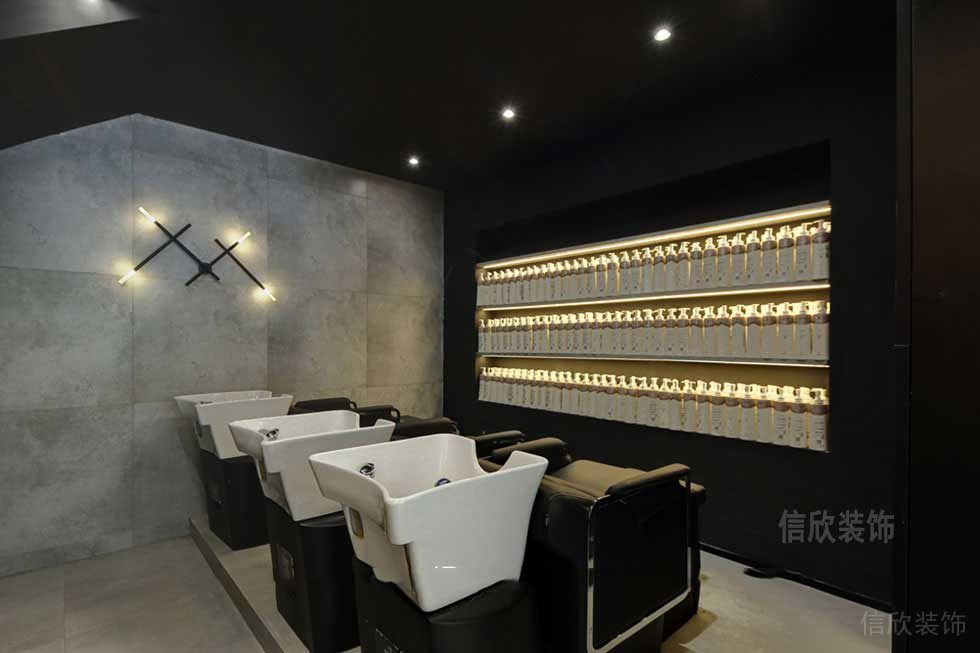 深圳福田美容美發(fā)SPA館洗頭區(qū)裝修設計 深圳福田美容美發(fā)SPA館洗頭區(qū)裝修設計