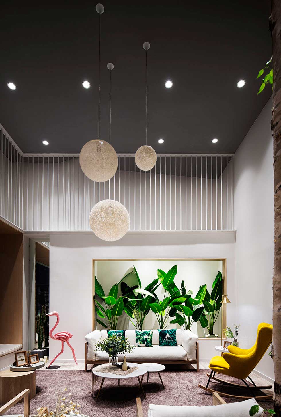 深圳美睫中心休息區裝修設計 深圳美睫中心休息區裝修設計