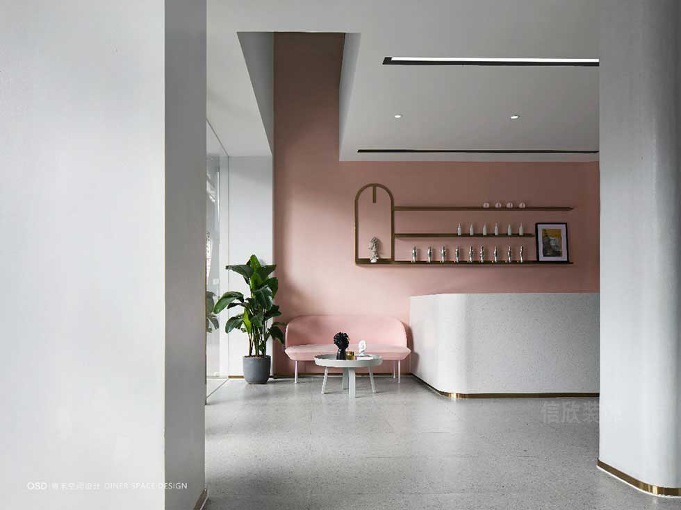 深圳羅湖時(shí)尚發(fā)型會(huì)所裝修接待區(qū)實(shí)景案例 深圳羅湖時(shí)尚發(fā)型會(huì)所裝修接待區(qū)實(shí)景案例