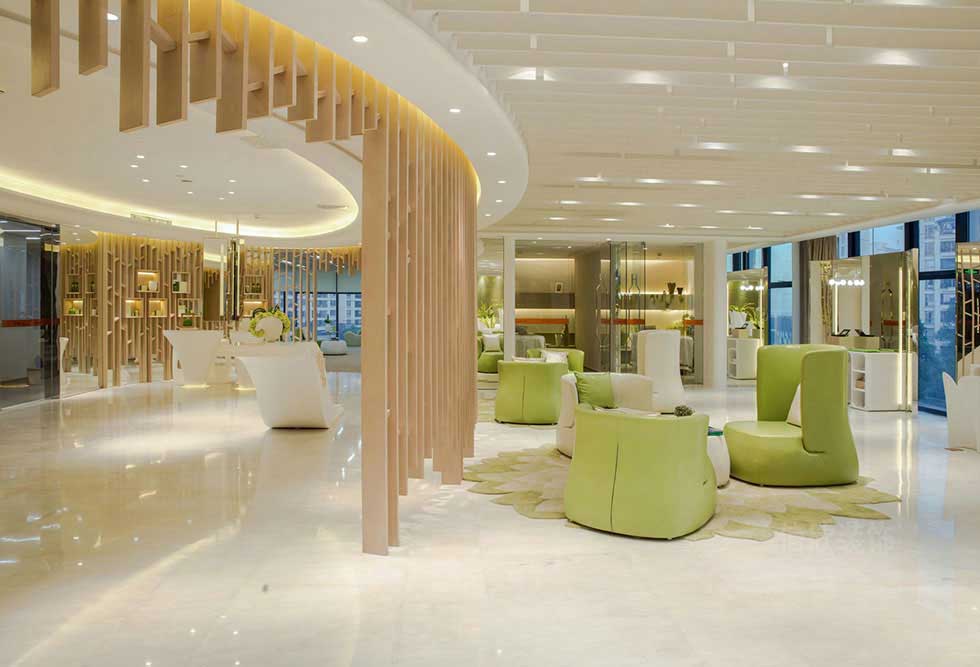 400平方米美容店大廳裝修設(shè)計(jì) 400平方米美容店大廳裝修設(shè)計(jì)