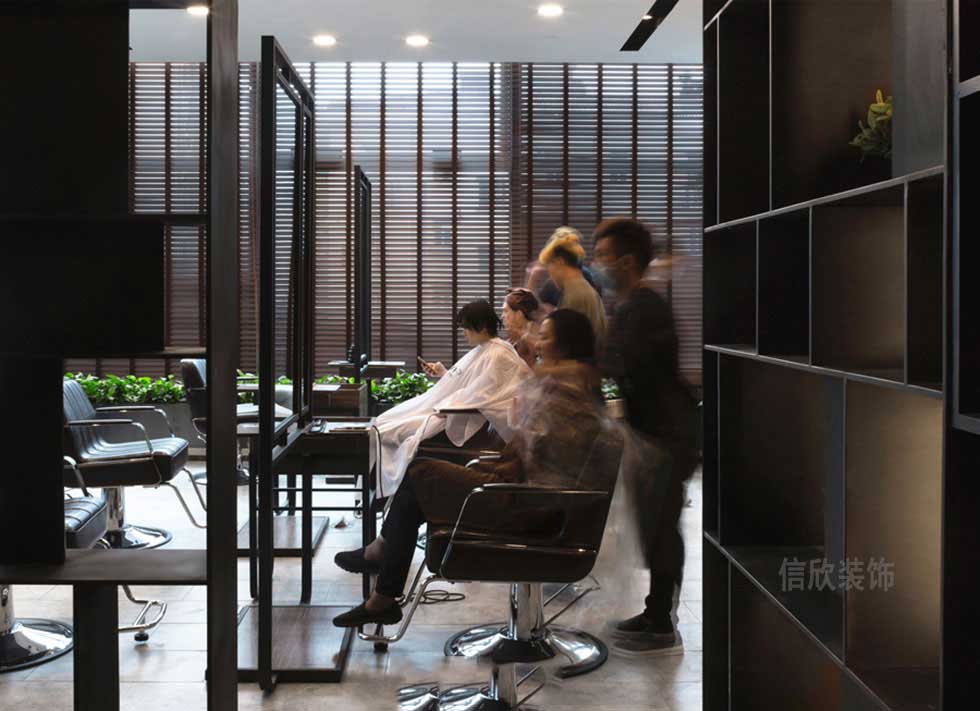 深圳羅湖美發店造型區裝修設計 深圳羅湖美發店造型區裝修設計