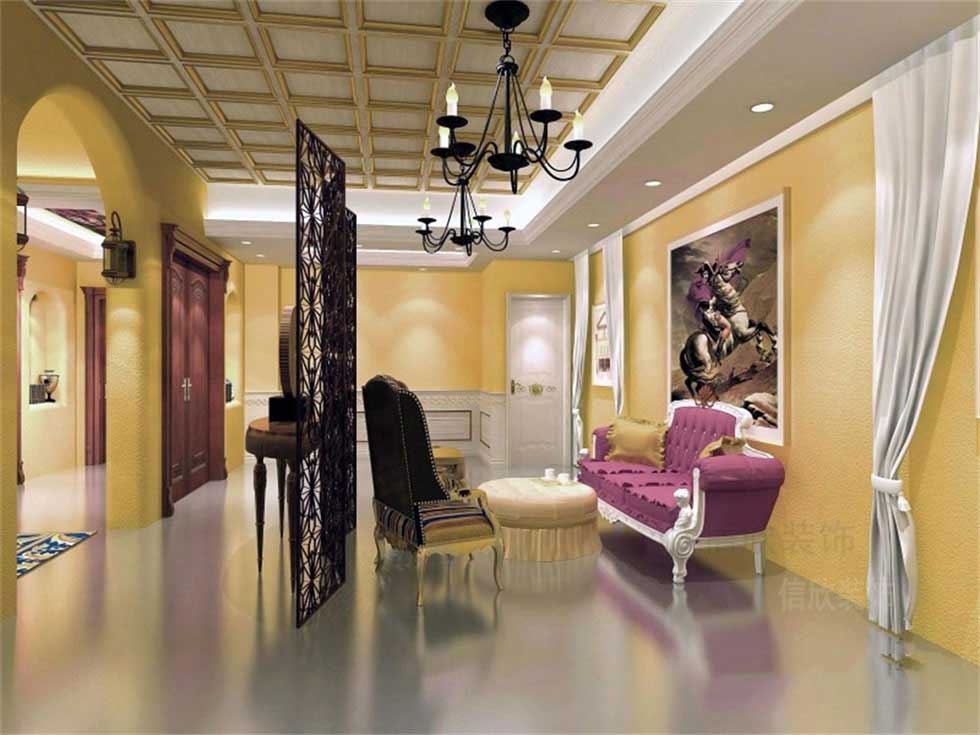 木門產品展廳產品洽談區(qū)裝修設計