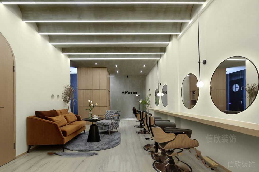 深圳福田美容美發(fā)SPA館二層頂面裝修設計 深圳福田美容美發(fā)SPA館二層頂面裝修設計