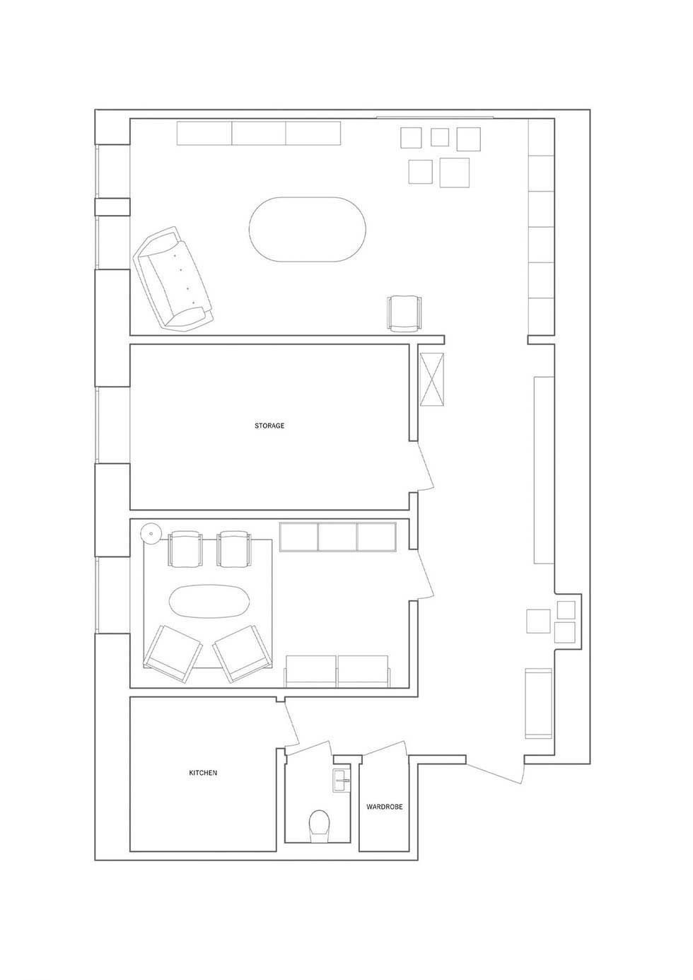 平面設計圖簡約風家裝效果