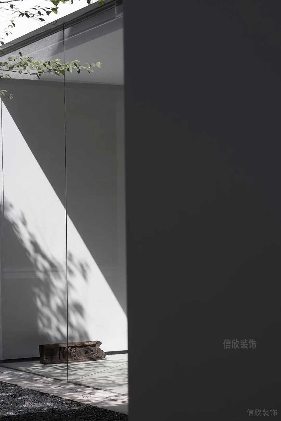 極簡風(fēng)格辦公室庭院休閑區(qū)效果圖