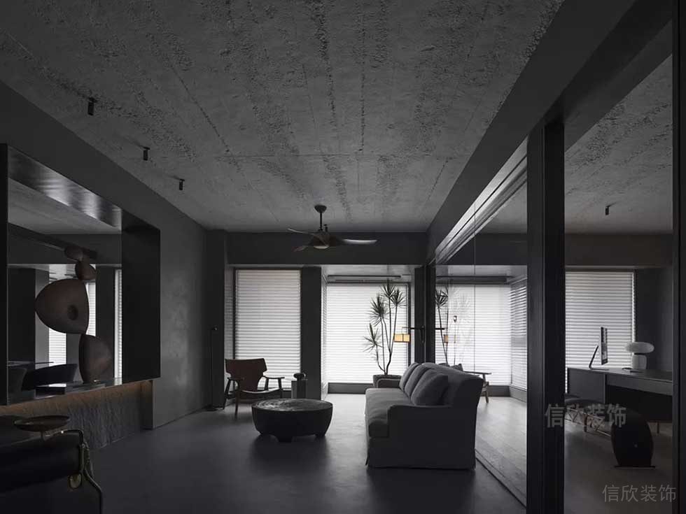 極簡風(fēng)格辦公室休閑接待室裝修圖