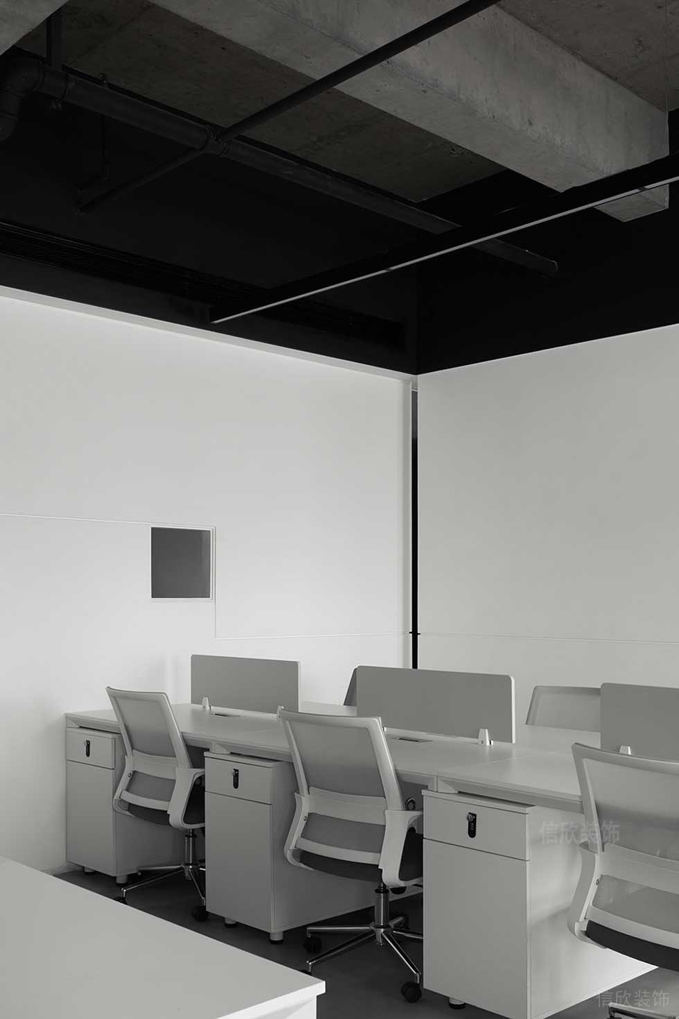 極簡風格商業(yè)機構公司辦公區(qū)效果圖
