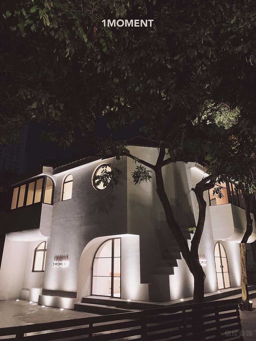 簡約北歐風(fēng)辦公室外觀效果圖