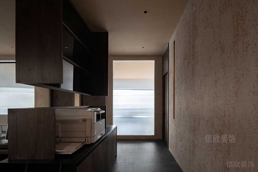 簡約風格辦公室打印區裝修圖