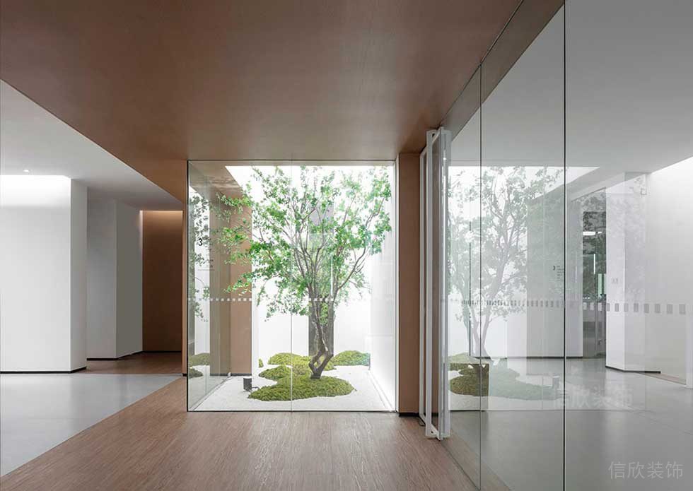 簡約風(fēng)格辦公室門廳設(shè)計圖