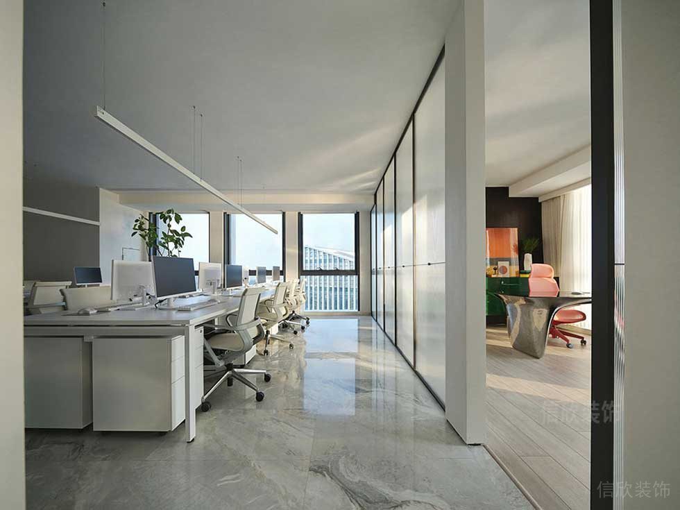 簡約風(fēng)格辦公室設(shè)計圖