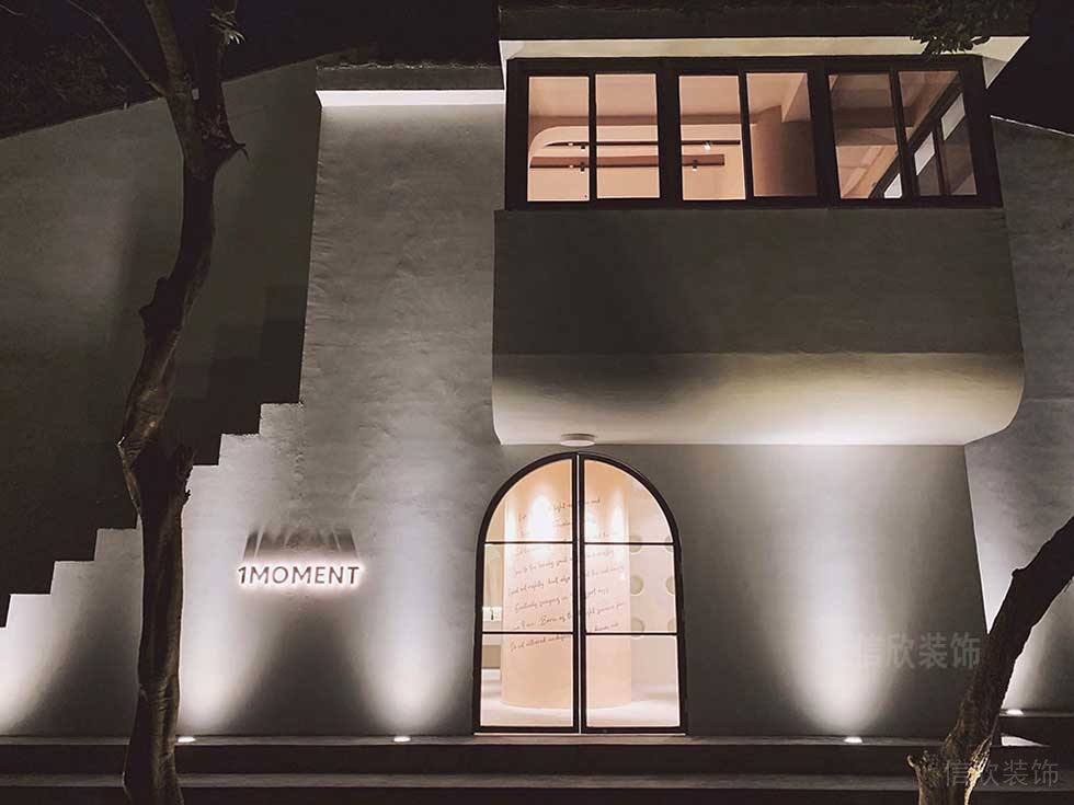 簡約風(fēng)格辦公室外立面設(shè)計圖