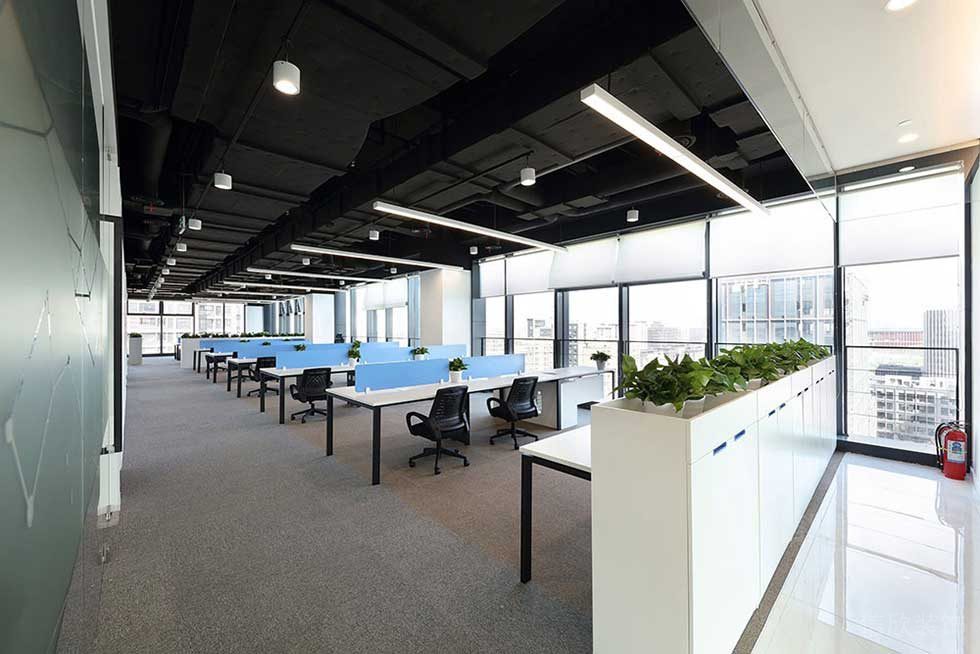 簡約風(fēng)格企業(yè)辦公室裝修圖