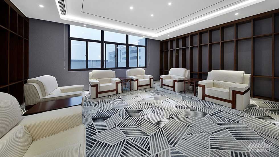 簡約風(fēng)格商務(wù)辦公空間座談室裝修圖