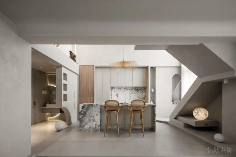 簡約風(fēng)格商業(yè)機構(gòu)公司一層茶水間效果圖