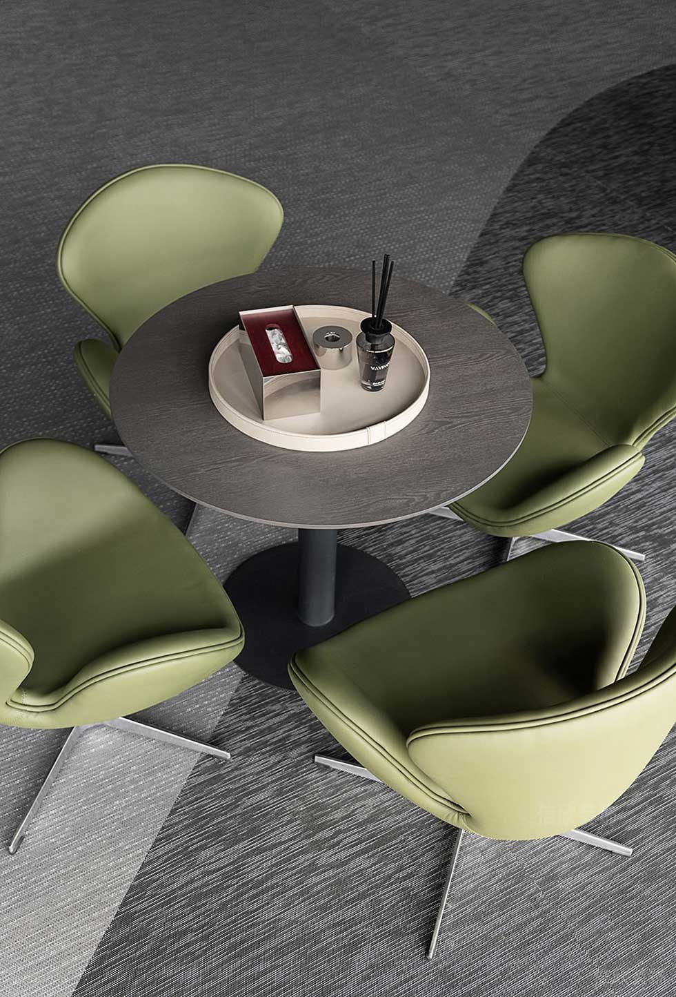 簡約風(fēng)格公司案例洽談區(qū)裝修圖