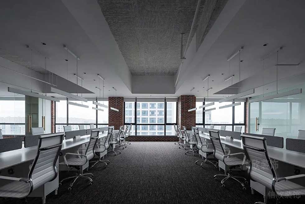 簡約風(fēng)格公司辦公大廳設(shè)計圖