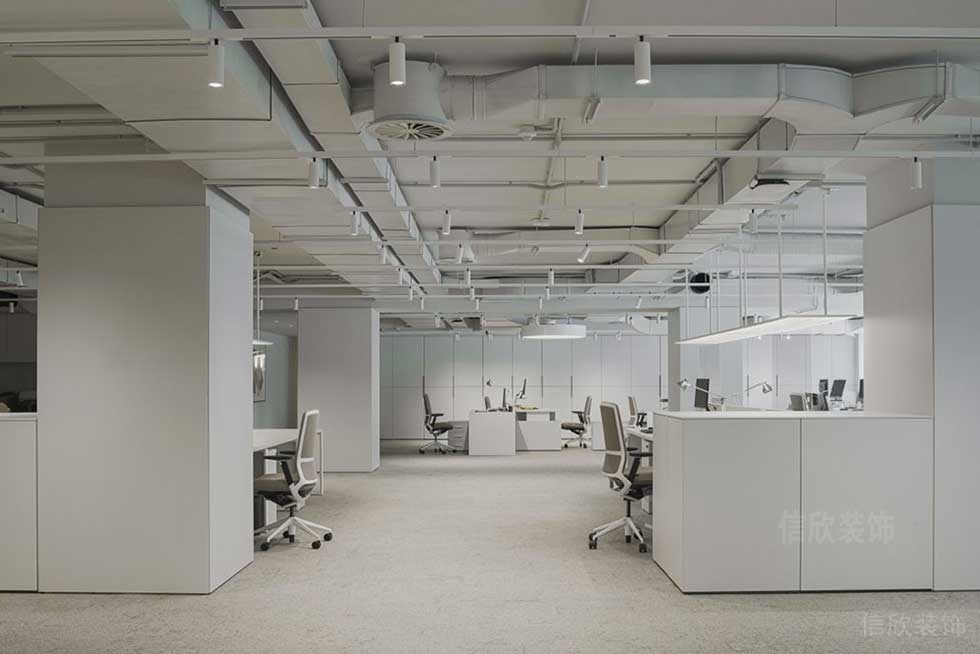 簡約風(fēng)格公司辦公大廳裝修圖