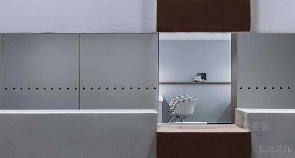 簡約風(fēng)格公司辦公區(qū)裝飾背景墻設(shè)計圖